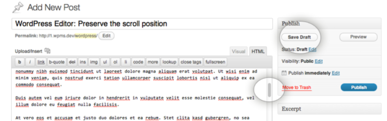 Preserve Editor Scroll Positionのサイトの背景画像